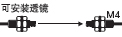 可安裝透鏡