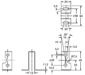 MS-RF21-1 用于RF-210的反射鏡安裝支架(另售)