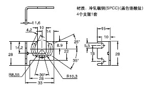 傳感器左側(cè)安裝